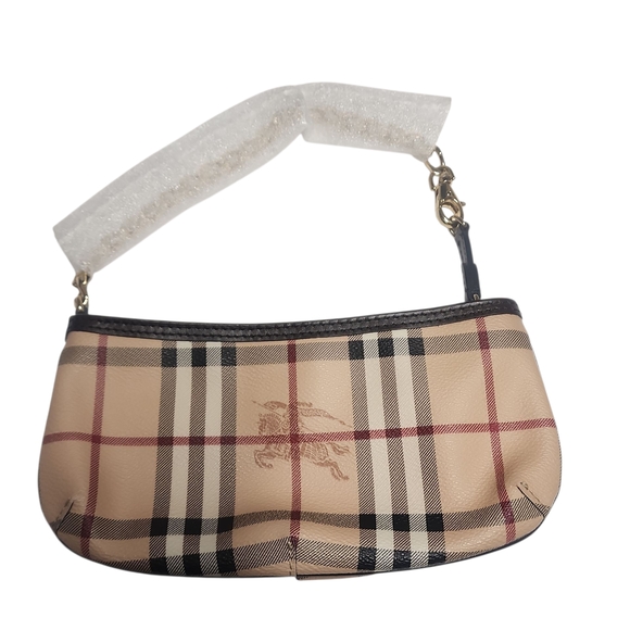 Burberry Haymarket Anabel Check Wristlet - Picture 1 of 16